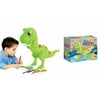 Lightahead? 2 in 1 Dinosaur Projector Set Drawing and Learning Projector Painting Toy for Kids with 6 Picture Discs each with 3 Lantern Slides & 12 Water Color Pens