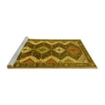 thumbnail image 2 of Ahgly Company Machine Washable Indoor Rectangle Persian Yellow Traditional Area Rugs, 3' x 5', 2 of 4