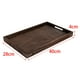 thumbnail image 5 of 2 bandejas multiusos de madera para servir: plato de fruta, plato llano, bandeja para cupcakes. LM, 5 of 7