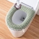 thumbnail image 1 of Accesorios de baño Cojín de asiento de inodoro grueso Funda de inodoro para sentarse Versión cálida Cojín de asiento de inodoro lavable Collar de inodoro doméstico Funda de asiento de inodoro de velló, 1 of 6