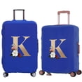 thumbnail image 1 of Luggage Cover Travel Suitcase Protective Cover for Trunk Case 18 '' -28 '' Foldable Elastic Suitcase Cover Gold Pattern 8gold K L, 1 of 6