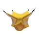thumbnail image 5 of Hamaca pequeña para mascotas, hamaca de 3 capas, cama escondite, túnel de juguete, jaula suave y cálida, accesorios para Chinchilla, hurón planeador Amarillo Yinane Hamaca para hámster, 5 of 8