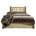 thumbnail image 2 of Montana Woodworks Glacier Country Storage Pine Wood Twin Platform Bed in Brown, 2 of 9