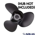 thumbnail image 2 of New Aluminum Propeller Compatible With Mercury 2 Stroke 10 Spline 25 9.9-35 Hp For Years 1980-2005 By Part Number 9211-101-13 Diameter 10.1 Pitch 13 Blades 3 Right Hand Rotation, 2 of 2