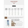 thumbnail image 6 of Chase Secret Womens Jeans High Waisted Straight Leg Ankle Jeans Casual Stretch Denim Pants, 6 of 6