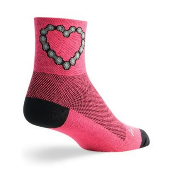 Socks - SockGuy - Classic 3" Chain Luv S/M Cycling/Running