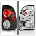 thumbnail image 2 of 97-04 Dodge Dakota Black Tail Lights Lamps Left+Right Pair Sets Aftermarket Sets, 2 of 6