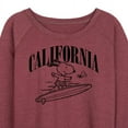 thumbnail image 3 of Peanuts - California - Women's Lightweight French Terry Long Sleeve Shirt, 3 of 6