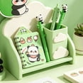 thumbnail image 3 of Clearance Under $2, Panda Themed Stationery Set with Notebook and Pens for Daily Use #C (1Set), 3 of 5