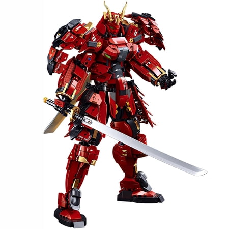 Syrinx Japanese Samurai Mech Warrior Model Building Sets Compatible with Lego