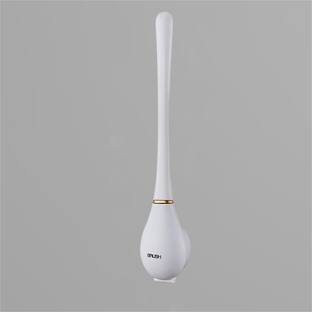 WHEANG Clearance Silicone Toilet Brush Silicone Toilet Brush and Container Silicone Toilet Brush for Bathroom With Quick Drying Quick Cleaning Toilet Brush