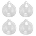 thumbnail image 2 of Flowers Small Vase4pcs Mini Glass Vase Table Glass Vase Glass Vases Luxury Finish, 2 of 5