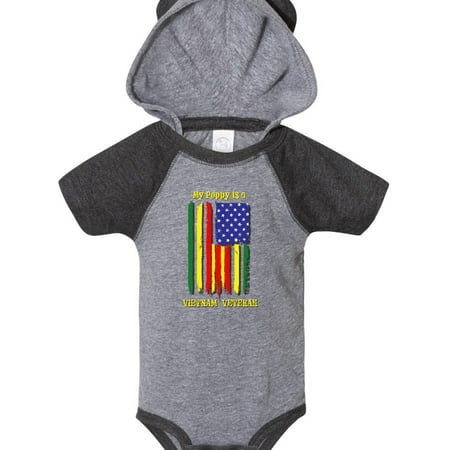 

Inktastic My Poppy is a Vietnam Veteran Gift Baby Boy or Baby Girl Bodysuit