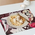 thumbnail image 6 of Hazbin Hotel Placemats Set of 4, 12x18 Inch Table Mats for Party Kitchen Dining Decoration Place Mats, 6 of 8