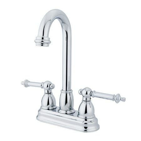 UPC 663370036781 product image for Kingston Brass KB349. TL Tremont Centerset Bar Faucet with Metal Lever Handles | upcitemdb.com