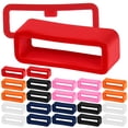 thumbnail image 3 of 24 Pcs Silicone Watch Strap Loops Watch Strap Fastener Rings Replacement Watch Strap Band Keepers Holders, 3 of 5
