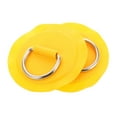 thumbnail image 4 of LOLIPPYY 2 Pcs Boucles de Kayak en PVC Jaune en Forme de D pour Océan Pièces et Équipements de Rechange, 4 of 7
