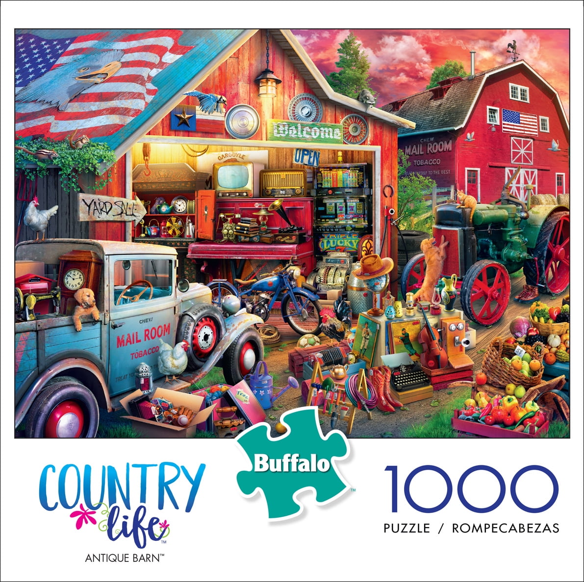 Buffalo Games Summer's Song 1000 Piece Puzzle Darrell Bush SEALED NEW SMOKE FREE 