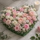 thumbnail image 5 of Soporte de espuma floral en forma de corazón para arreglos florales,esponja absorbente para ramos,ideal para centros de mesa DIY,marco de plástico con ventosa para decoración de coches o eventos,, 5 of 6
