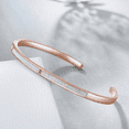 thumbnail image 2 of WINNICACA Opal Bracelet Sterling Silver Rose Gold Opal Cuff Bangle Bracelets Hypoallergenic Inspirational Jewelry Gifts for Women, 2 of 7