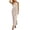 A#Khaki216, variant on Womens Sundress Striped Knit Sleeveless Side Slit Bodycon Summer Beach Casual Maxi Dresses
