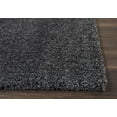 thumbnail image 4 of Nourison Malibu Shag Solid Shag Dark Grey 9' x 12' Area Rug, (9' x 12'), 4 of 8