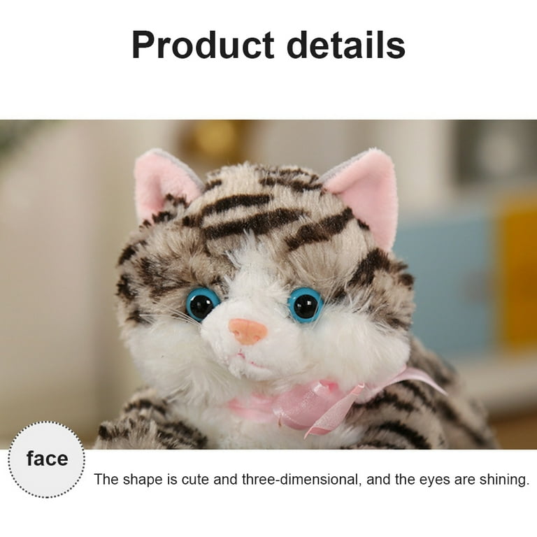 Großhandel niedlichen Katze Anime Plüsch tier Soft Kitten Kuscheltier mit benutz