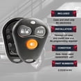 thumbnail image 5 of New Just the Case Keyless Entry Remote Key Fob Shell for Viper EZSDEI474V Aftermarket, 5 of 6