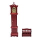 thumbnail image 1 of Reloj de juguete 1:12 Miniatura de madera para jugar a las casitas Muebles de juguete para casa de muñecas Simulación de hogar, 1 of 8