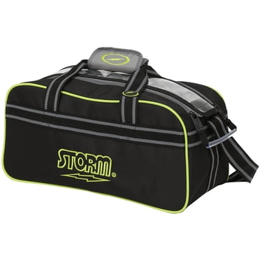 Motiv Bowling Accessory Bag - Black/Grey - For Shoes, Towels, And Gear