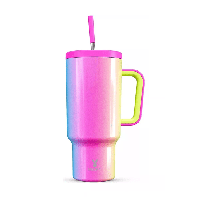 Taza De Viaje De Acero Inoxidable 40oz Iridicente