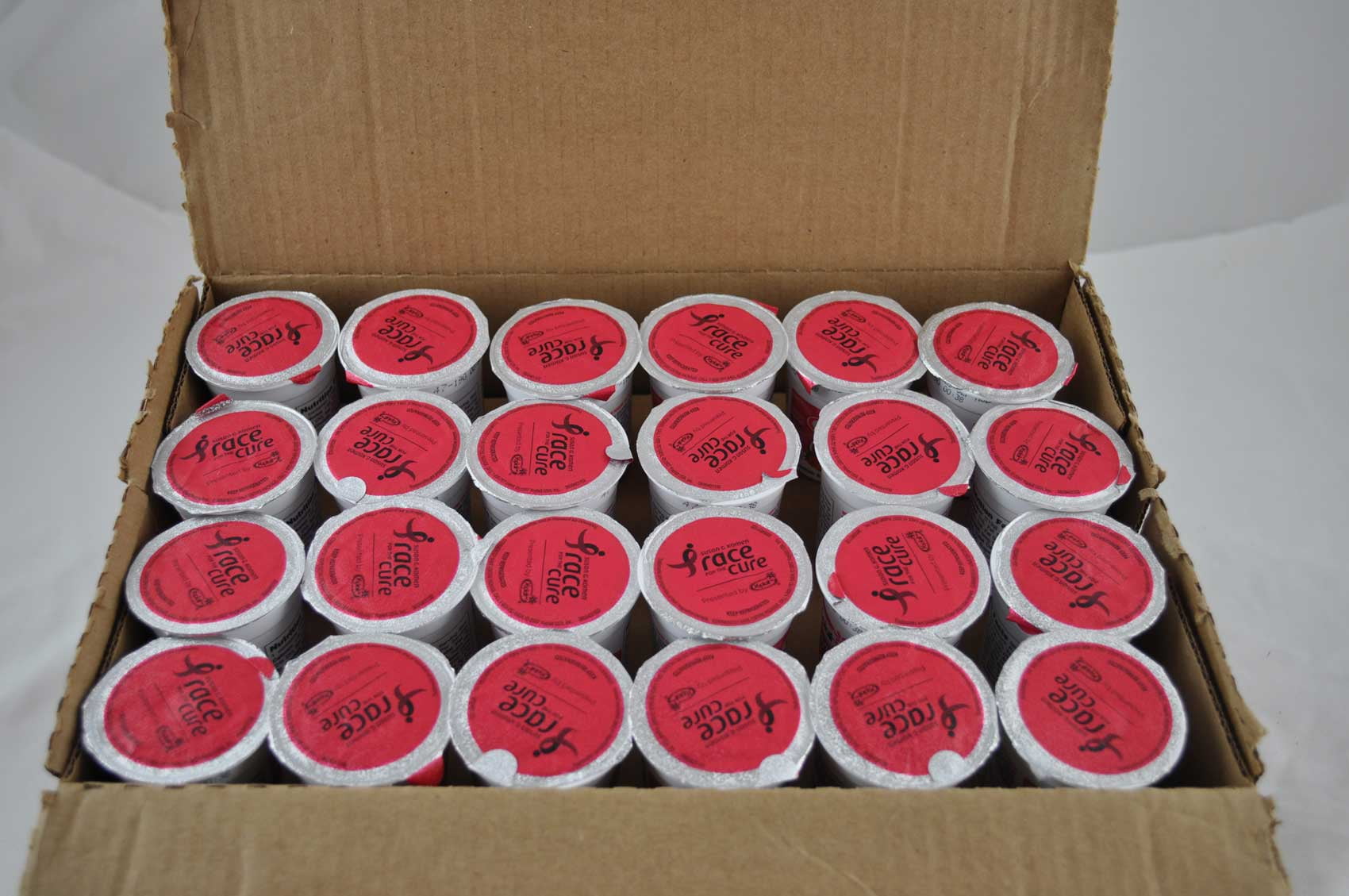 Yoplait Original Strawberry and Strawberry Banana Yogurt, 4 Ounce -- 48 per case.
