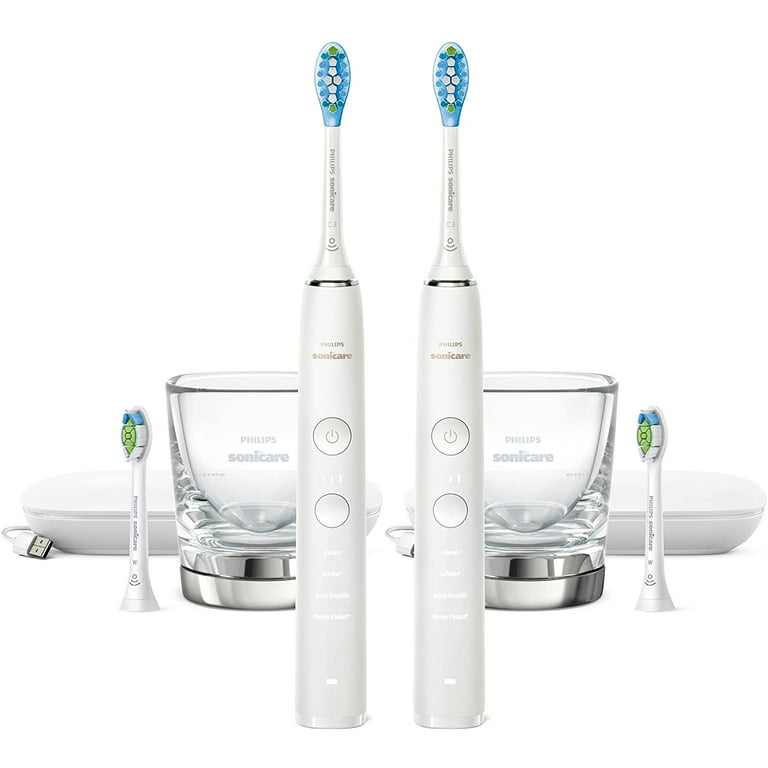 negeren fonds Vulkaan Philips Sonicare DiamondClean Connected Rechargeable Toothbrush, 2-pack  white - Walmart.com