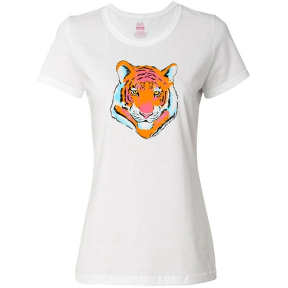 Inktastic Tiger Head Women's T-Shirt