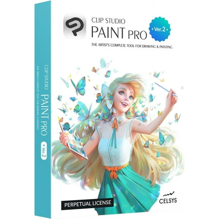 GRAPHIXLY: Clip Studio, Paint Pro Version 2 (PC/MacOS License Key) 1 User