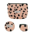 thumbnail image 4 of Unique Bargains 1 Pc Small Heart Drawstring Makeup Bag for Vacation Business Travel Plush Pink, 4 of 6