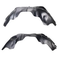 TRQ Front Inner Fender Liner Set Fits Select 2016-2018 Chevrolet Silverado 1500 2019 Silverado 1500 LD GM1248259 GM1249259