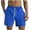 Blue, variant on Men's Quick Dry Shorts with Mesh Lining Lightweight Sports Shorts Summer Swimwear Beach Shorts