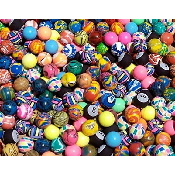 Rhode Island Novelty 27mm Assorted Bounce Balls, 500 Count