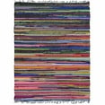 thumbnail image 2 of Rugsotic Carpets Hand Woven Flat Weave Kilim Cotton Eco-Friendly Area Rugs-3'X5', Rectangle, Multicolor, Contemporary, Low Pile Handmade Rugs For Living Room, Bed Room (Dc0145), 2 of 6