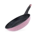 thumbnail image 3 of Juego de 3 Sartenes FOODE Mod FDE01155 Color Rosa Marmoleado, 3 of 4