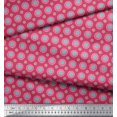 thumbnail image 2 of Soimoi Rayon Fabric Flower Artistic Decor Fabric Printed Yard 42 Inch Wide, 2 of 3