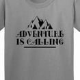 thumbnail image 4 of Inktastic Adventure is Calling Camping Hiking Youth T-Shirt, 4 of 5