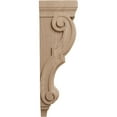 thumbnail image 3 of Ekena Millwork 7"W x 8 1/2"D x 26"H Medium Jumbo Traditional Wood Corbel, Mahogany, 3 of 4