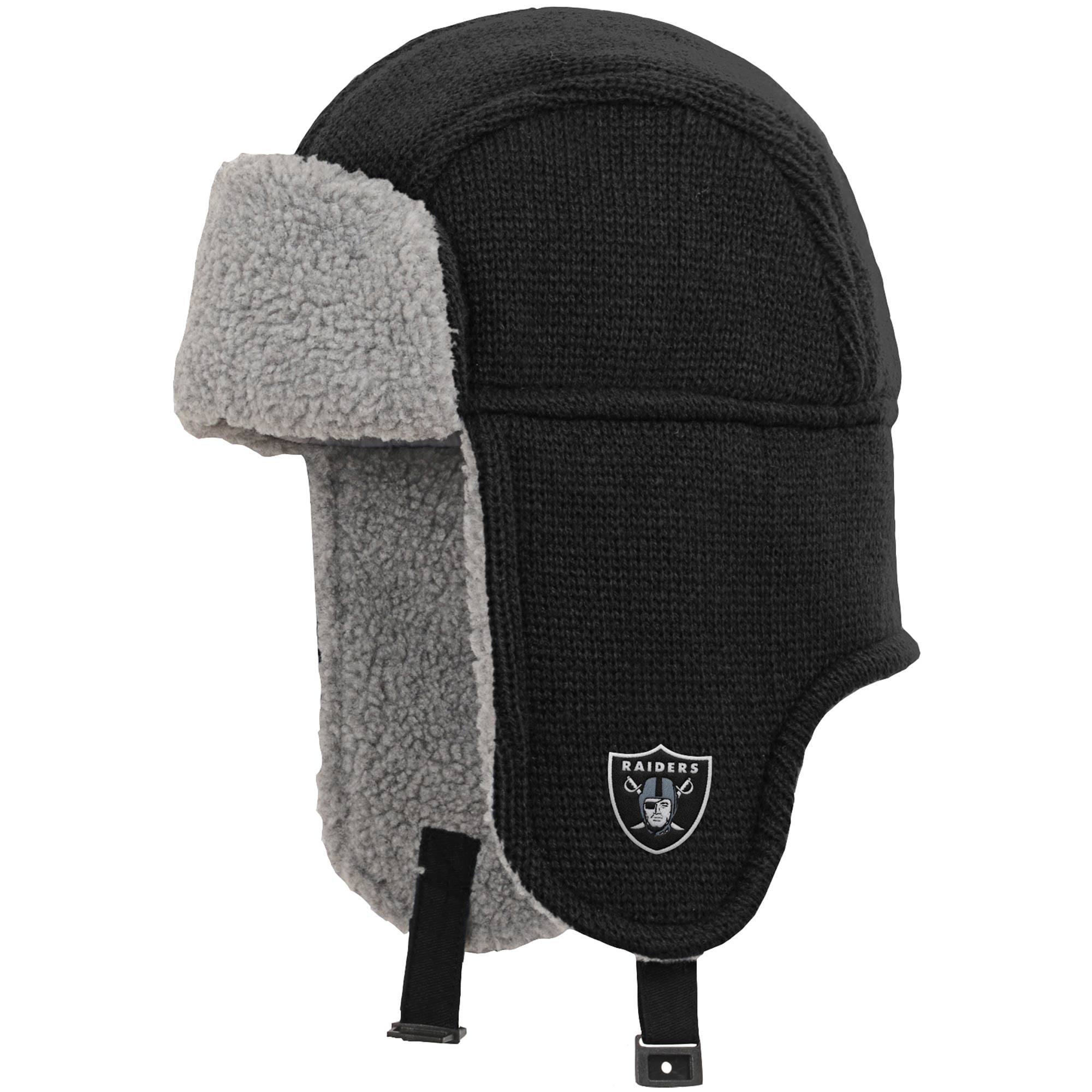 Youth Black Las Vegas Raiders Flat 