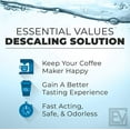 Essential Values Coffee Maker Descaler Filter