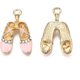 thumbnail image 3 of 10 colgantes de zapatos de baile con forma de zapatos, accesorios para joyería, soporte para colgantes, aleación chapada, esmalte, diamantes de imitación., 3 of 4