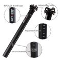 thumbnail image 4 of BUCKLOS Carbon Bike Seatpost 27.2 30.8 31.6 x 350mm 400mm, Mountain Bike Road Bicycle Seat Post 3K Carbon Fiber Adjustable Ultra-Light, Suitable for MTB BMX Gravel, Hybrid, 4 of 7