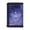 Galaxy Moth Moon Print, variant on Southwestern Horse Pattern Kids Trifold Wallet, Polyester Children's Wallet for Travel, Foldable Slim Trifold Card Wallet
