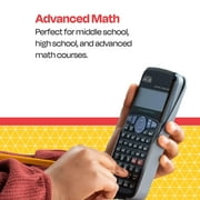 School Smart Scientific Digit Calculator, 5-1/8 x 3 x 1/4 Inches, CS-209, Black